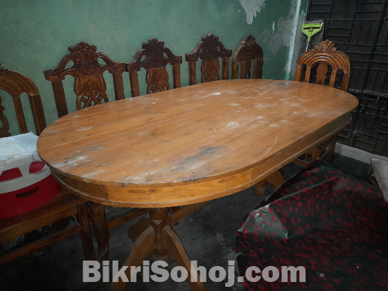 ডাইনিং টেবিল ৪টি চেয়ার সহ